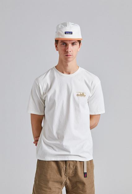 Patagonia 73 Skyline Organic T-Shirt Birch White